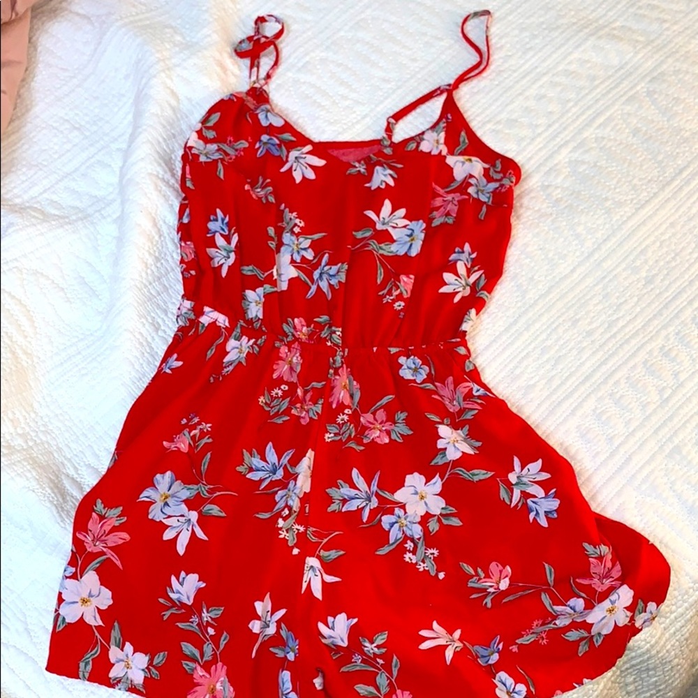 Red H&M romper